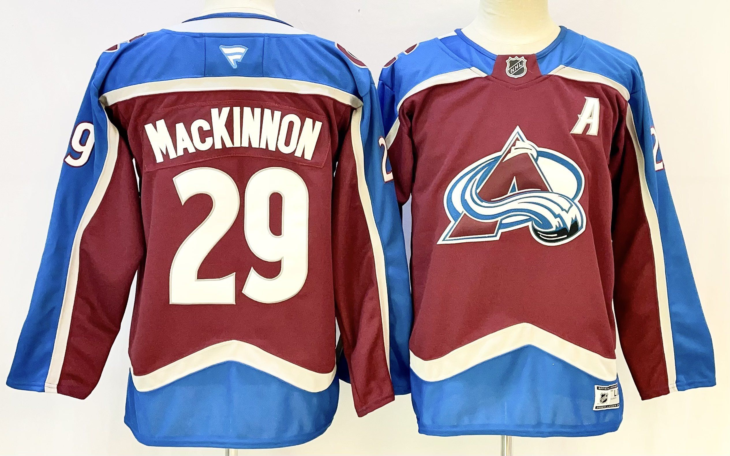 Youth Colorado Avalanche #29 Mackinnon red 2026 Adidias NHL Jersey style 001